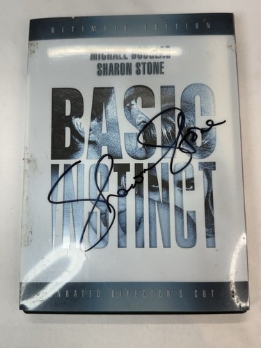 Basic instinct dvd signed - dvd, by